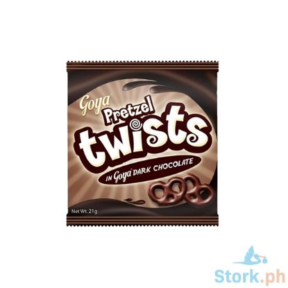 Picture of Goya Pretzel Twist Dark Choco 21g