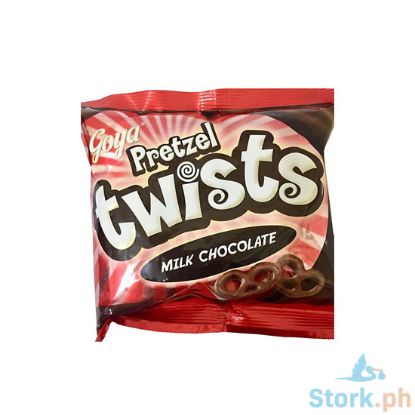 Picture of Goya Pretzel Twist Milk Choco 21G, Chocolate