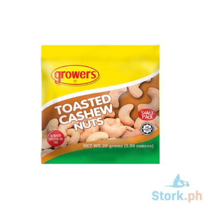 Picture of Growers Toasted Cashew Nuts 28G