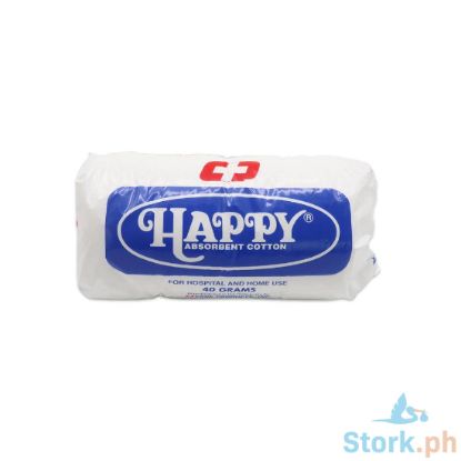 Picture of Happy Absorbent Cotton 40G