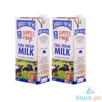 Picture of Harvey Fresh Full Cream Milk 1L 2s