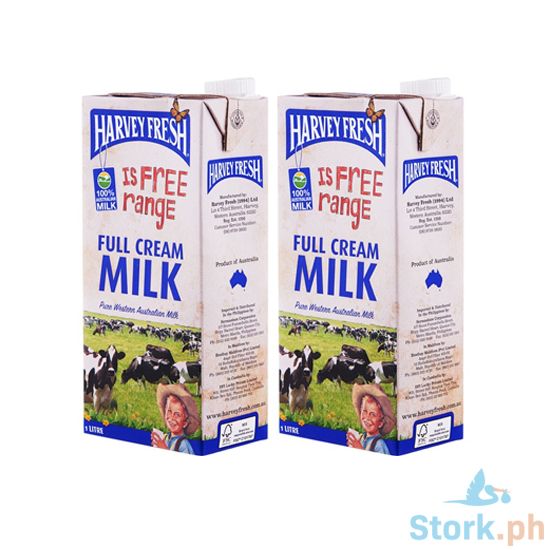 Picture of Harvey Fresh Full Cream Milk 1L 2s