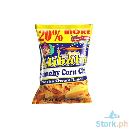 Picture of Huasanwan Alibaba Corn Chips Nacho Cheese 120g
