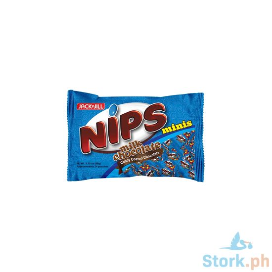 Picture of Jack N Jill Mini Nips Milk Choco 96g