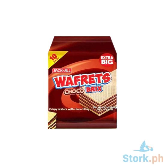 Picture of Jack N Jill Wafrets Brix Choco 24G 10S