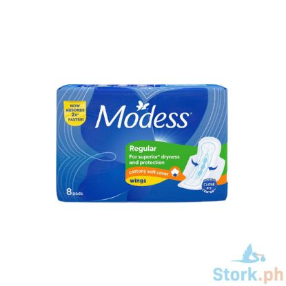 Picture of Modess Maxi Regular Cottony soft Wing Odor Ctrl 8S