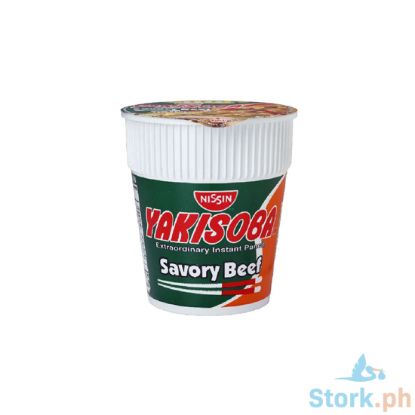 Picture of Nissin Yakisoba Reg 77G, Savory Beef