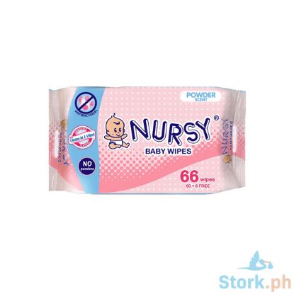Picture of Nursy Baby Wipes 66S