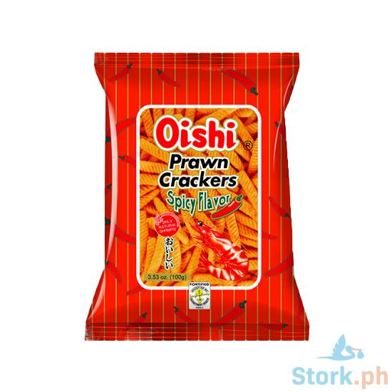 Picture of Oishi Prawn Crackers Spicy Flavor 90G