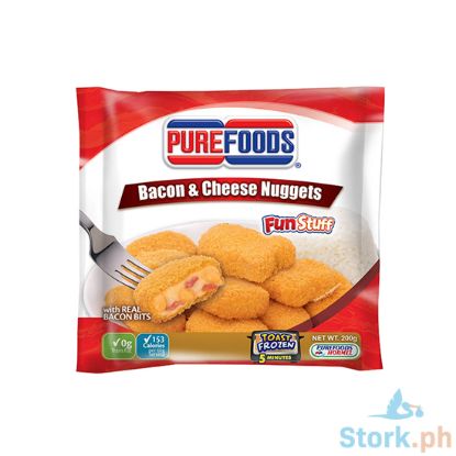 Picture of Purefoods Stuffed Nuggets Bacon N Cheese 200G