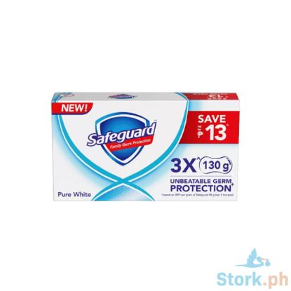 Picture of Safeguard White Hbc Bar 130G 3S