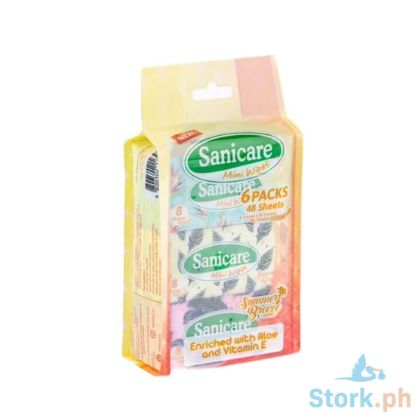 Picture of Sanicare Mini Wipes 8S
