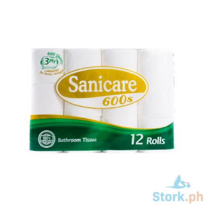 Picture of Sanicare Solo 600 Sheets 3 Ply