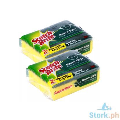 Picture of Scotch Brite Scrub Sponge V Pack 100Mm