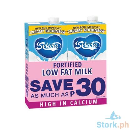 Picture of Selecta Low Fat Milk 1L Buy2 Save 30 Pesos