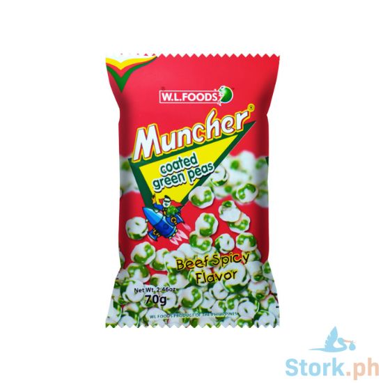 Picture of W.L Food Muncher Coated Greenpeas 70G