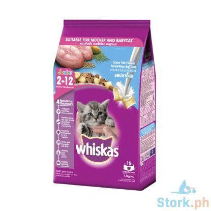 Picture of Whiskas Junior Ocean Fish With Milk 1.1kg