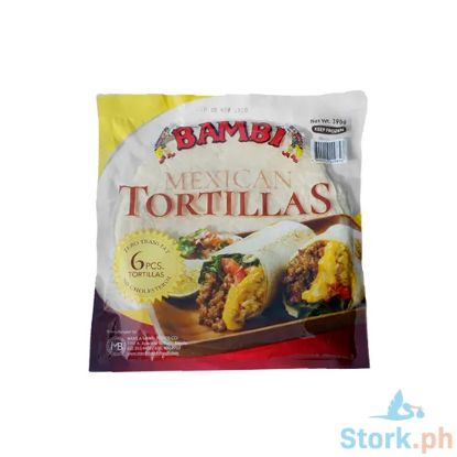 Picture of Bambi Mexican Tortillas10"390G 6 Sachet