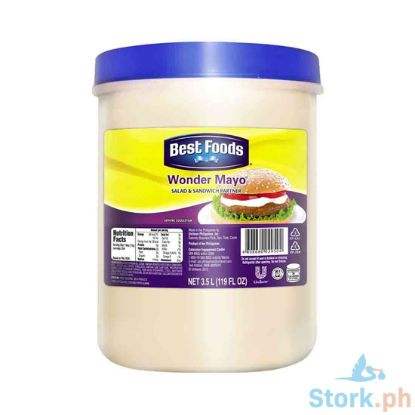 Picture of Bestfoods Regular Mayonnaise Wonder Mayo 3.5L