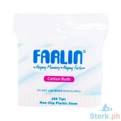 Picture of Farlin Cotton Buds White 200 Tips