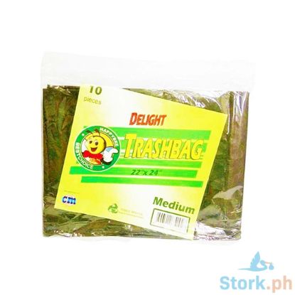Picture of Happybee Trash Bag Black 22x24m 10s