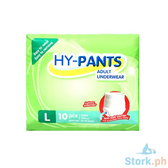 Picture of Hy Pants Adult Underwear Large 10s