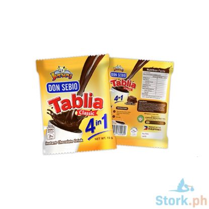 Picture of Jersey Don Sebio 4in1 Chocolate 15g 12+2