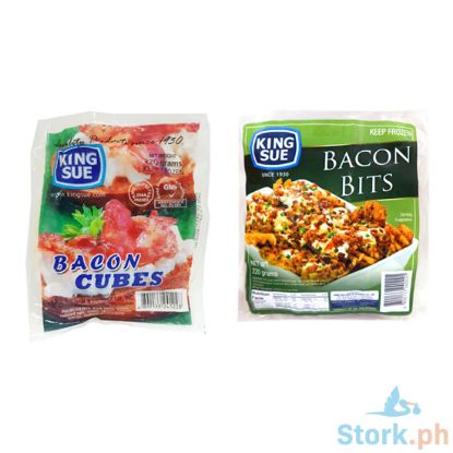 Picture of King Sue Bacon Cubes + Bacon Bits 220G