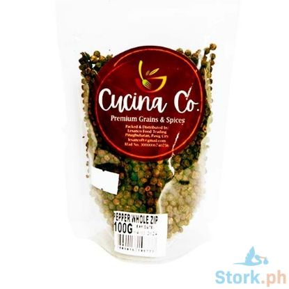 Picture of Lesanco Black Pepper Whole Ziplock 100g