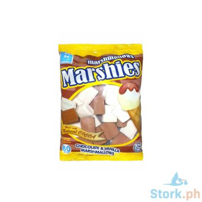 Picture of Marshies Chocolate Vanilla Mallows 80g
