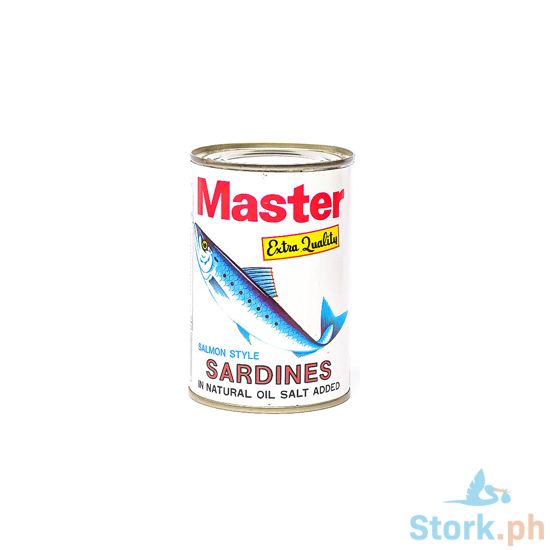 Picture of Master Mackerel White In Natural Oil 425g