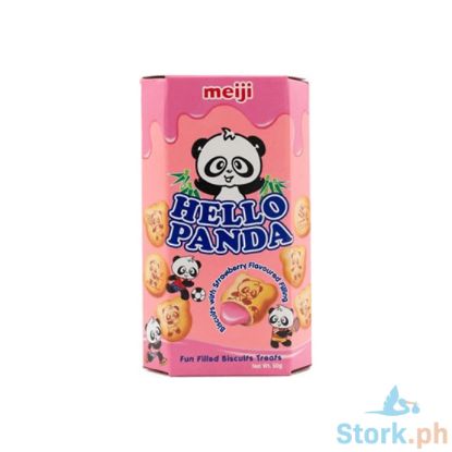 Picture of Meiji Hello Panda Strawberry 43g