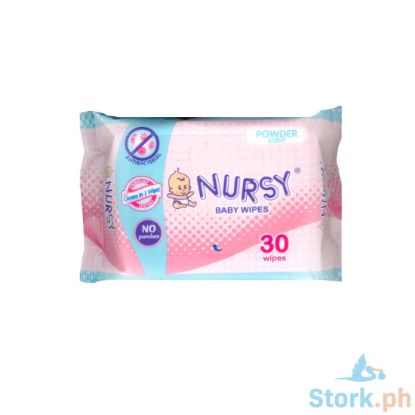 Picture of Nursy Baby Wipes Powder Scents 30S