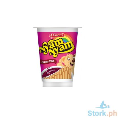 Picture of Nyam Nyam Strawberry Snack 25g