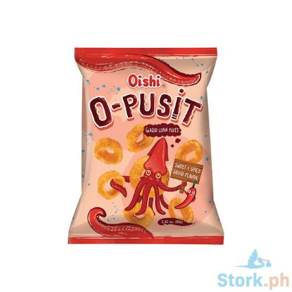 Picture of Oishi O-Pusit Glazed Corn Puffs 80g