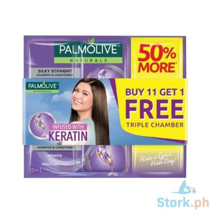 Picture of Palmolive Shampoo Straight Tc 15Ml 11+1S