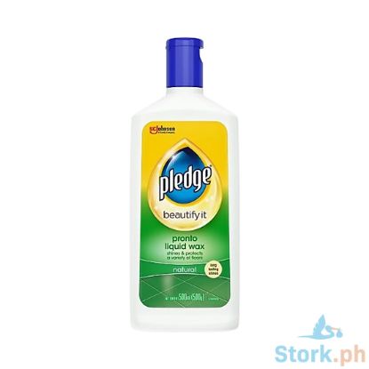 Picture of Pledge Pronto Liquid Wax Natural 500Ml