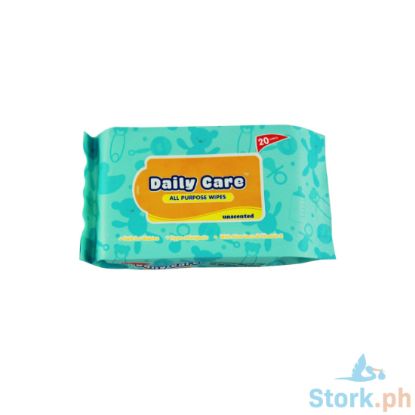 Picture of Primero Daily Care Unscented Wipes 80S