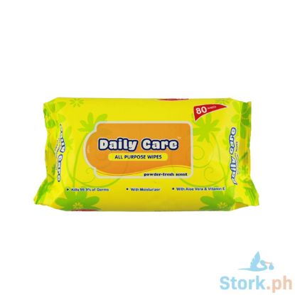 Picture of Primero Dailycare Power Fresh Scent Wipes 80 Sachet
