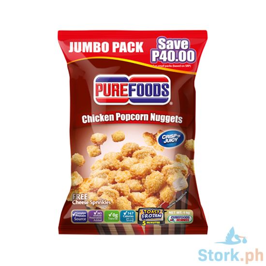 Picture of Purefoods Chicken Popcorn Nuggets 1Kg