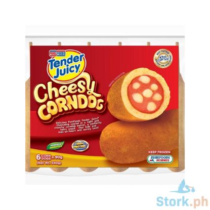 Picture of Purefoods Tender Juicy Cheesy Corndog 540g