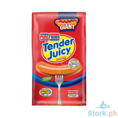 Picture of Purefoods Tender Juicy Giant Hotdog 1Kg
