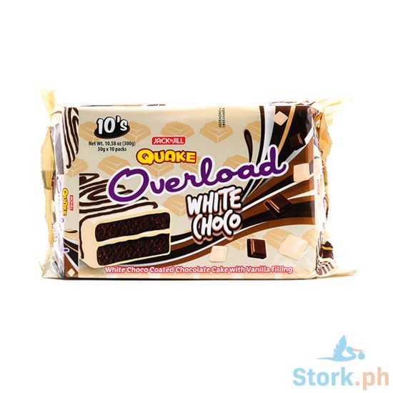Picture of Quake Overload White Chocolate 30g 10s