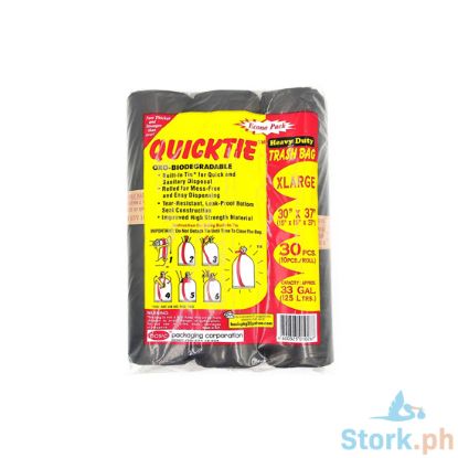 Picture of Quciktie Trash Bag Eco XL, Black