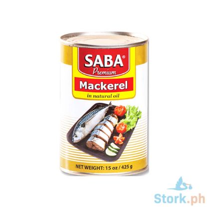 Picture of Saba Premium Mackerel In Natural Oil 425g