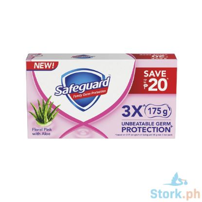 Picture of Safeguard Bar Pink 175g 3s Tripid Pack