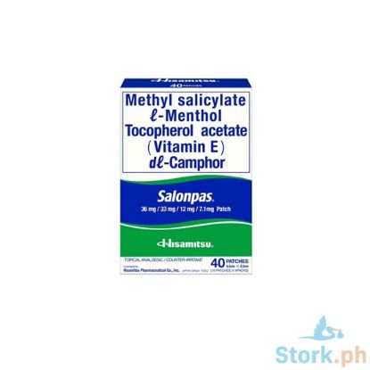 Picture of Salonpas Medicated 40 Patches