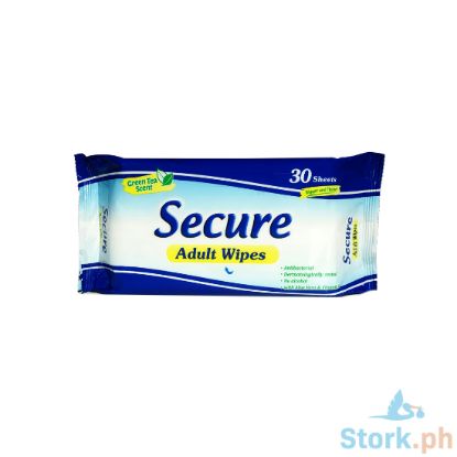 Picture of Secure Adult Wipes 30S