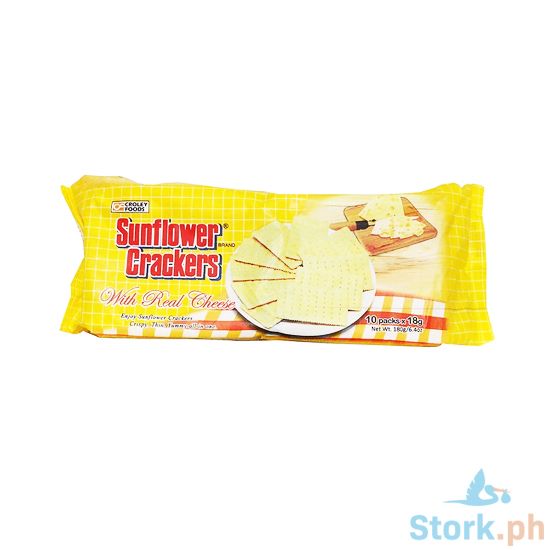 Picture of Sunflower Cracker 18g, Cheese