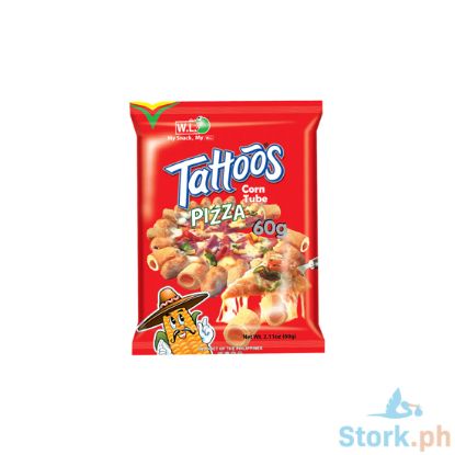 Picture of W. L FoodTattoos Corn Tube Pizza 60g